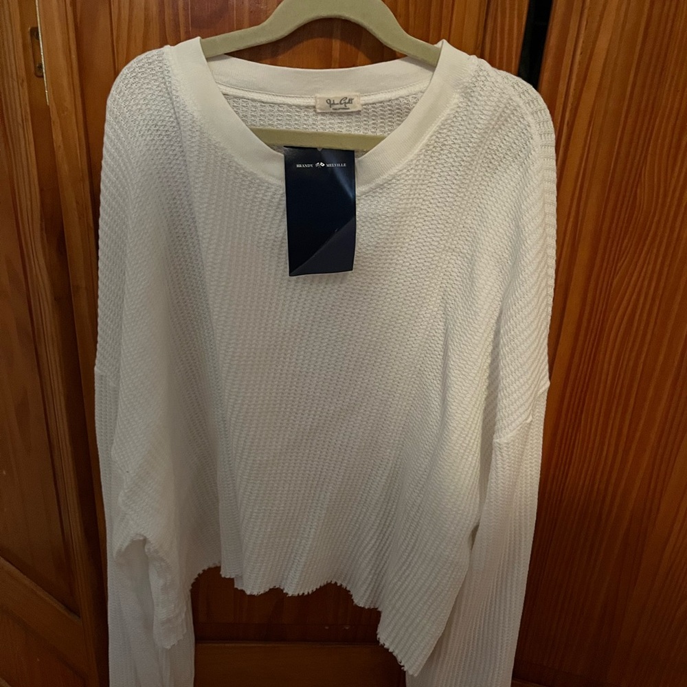 Brandy Melville Waffle Long Sleeve